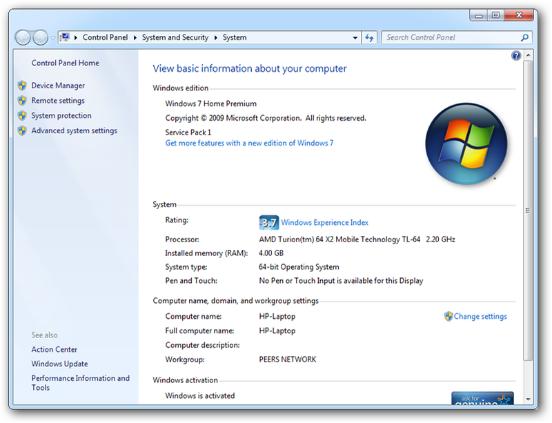 windows 7 service pack 2 64 bit